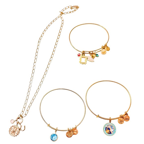 Alex and Ani Necklace and Bracelet Bundle - Picture 1 of 6